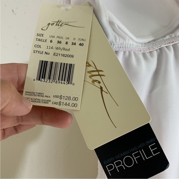 NWT. Profile by Gottex Standard Escape in Bali One Piece Swimsuit. - Picture 3 of 9